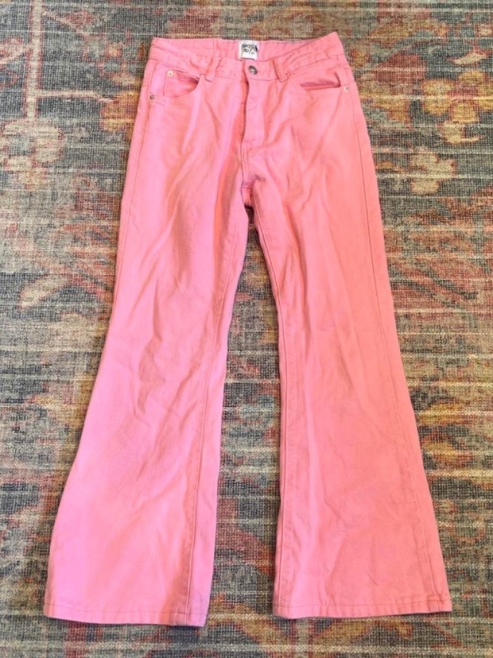 Pink jeans